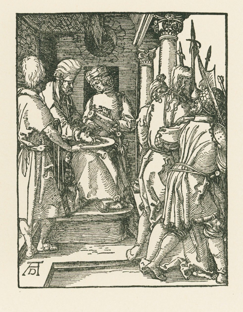 Pilate Washing His Hands by Albrecht Dürer or Duerer