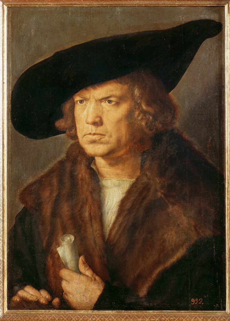 Portrait of an Unknown Man by Albrecht Dürer or Duerer