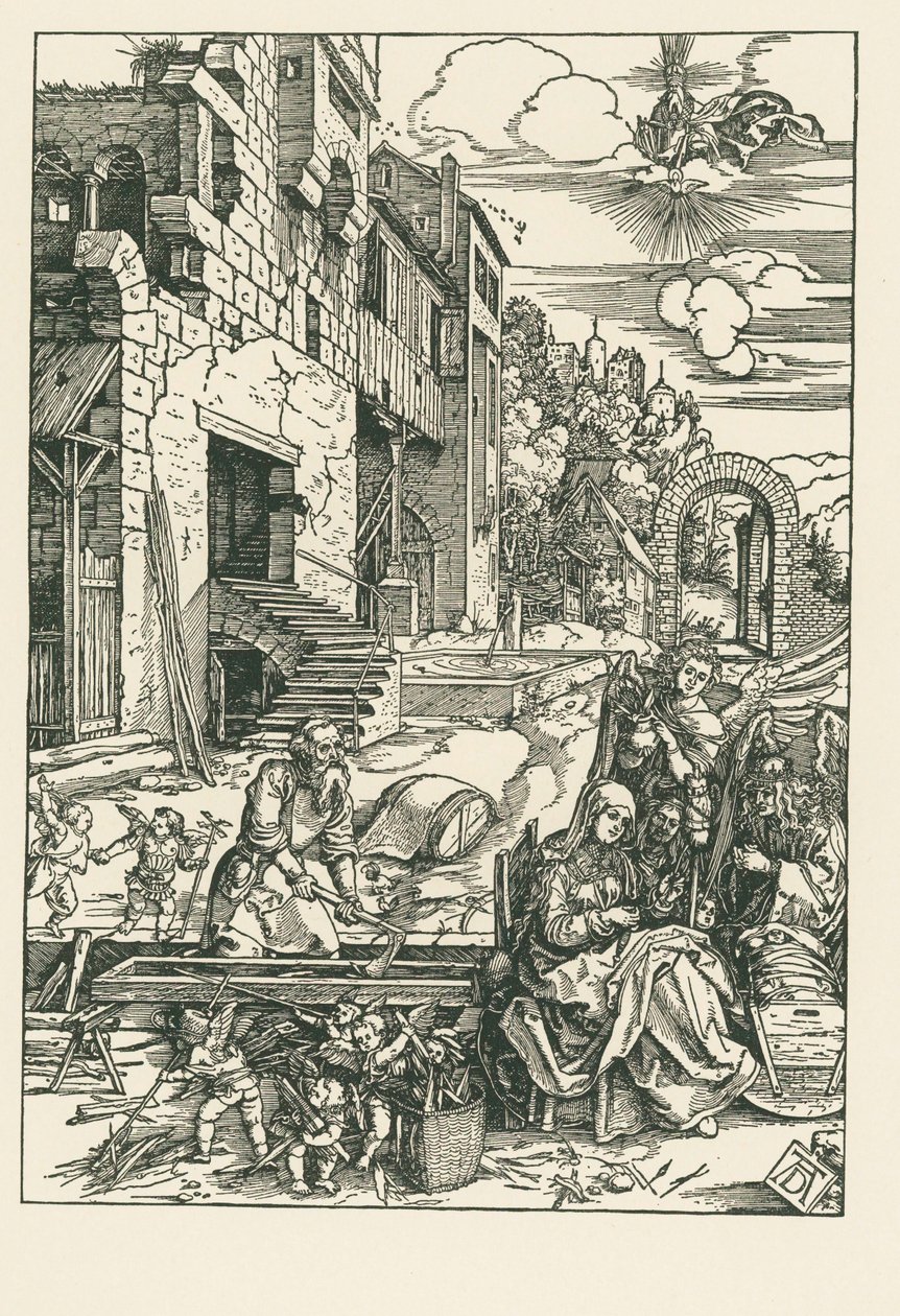 Rest on the Flight to Egypt by Albrecht Dürer or Duerer
