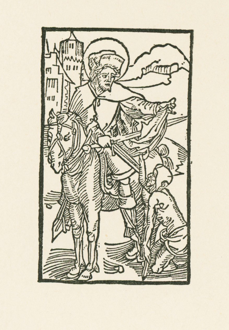 Saint Martin of Tours by Albrecht Dürer or Duerer