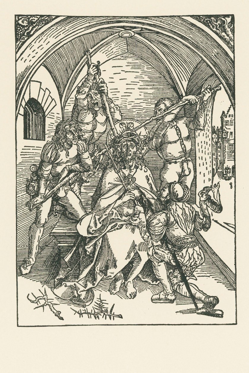 The Crowning with Thorns by Albrecht Dürer or Duerer