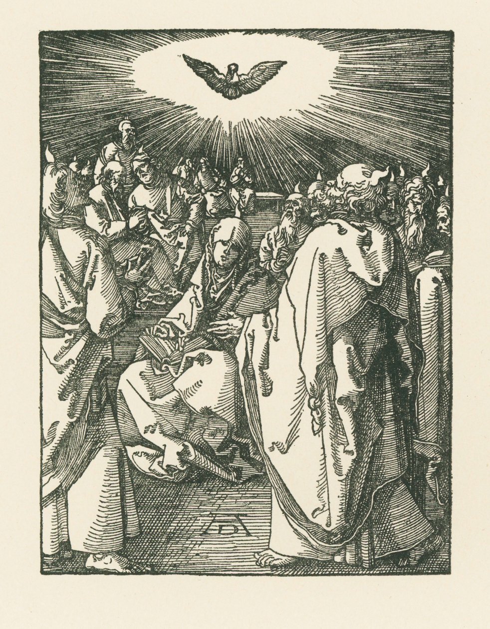 The Descent of the Holy Spirit by Albrecht Dürer or Duerer