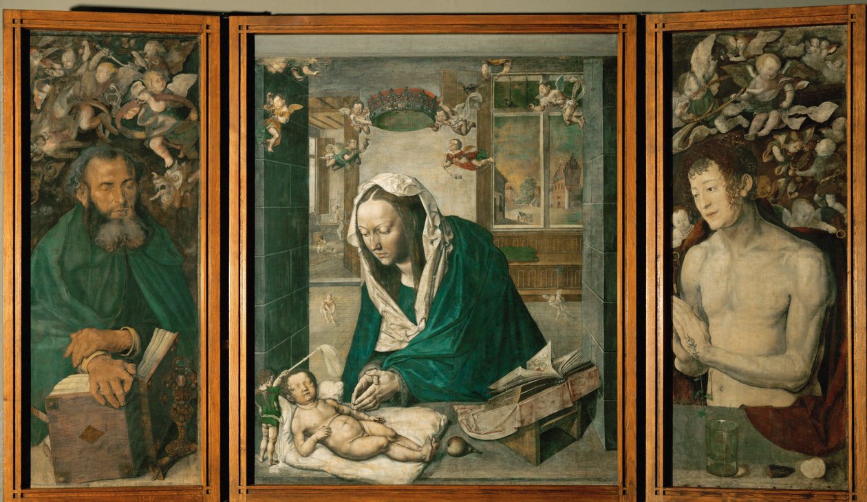 The Dresden Altar by Albrecht Dürer or Duerer