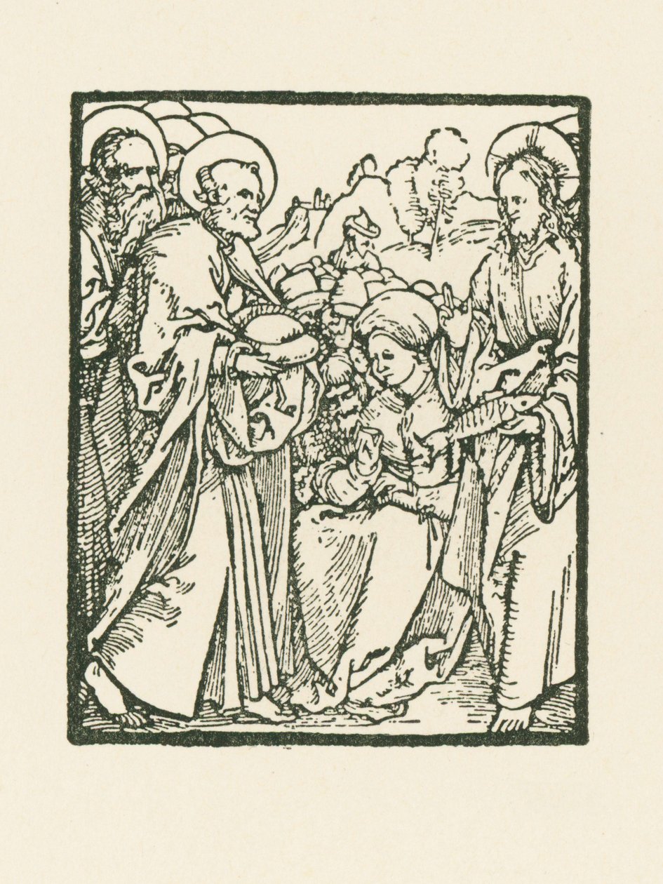The Feeding of the Five Thousand by Albrecht Dürer or Duerer
