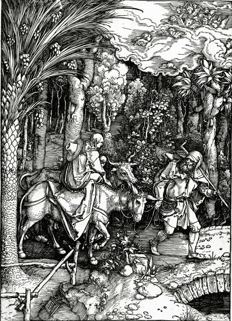 The Flight into Egypt, from the 