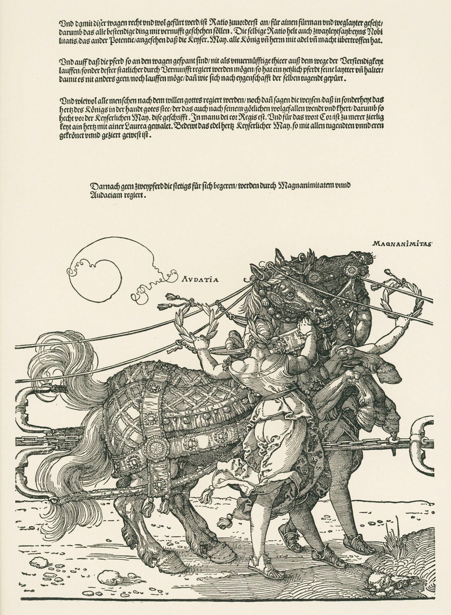 The Great Triumphal Car by Albrecht Dürer or Duerer