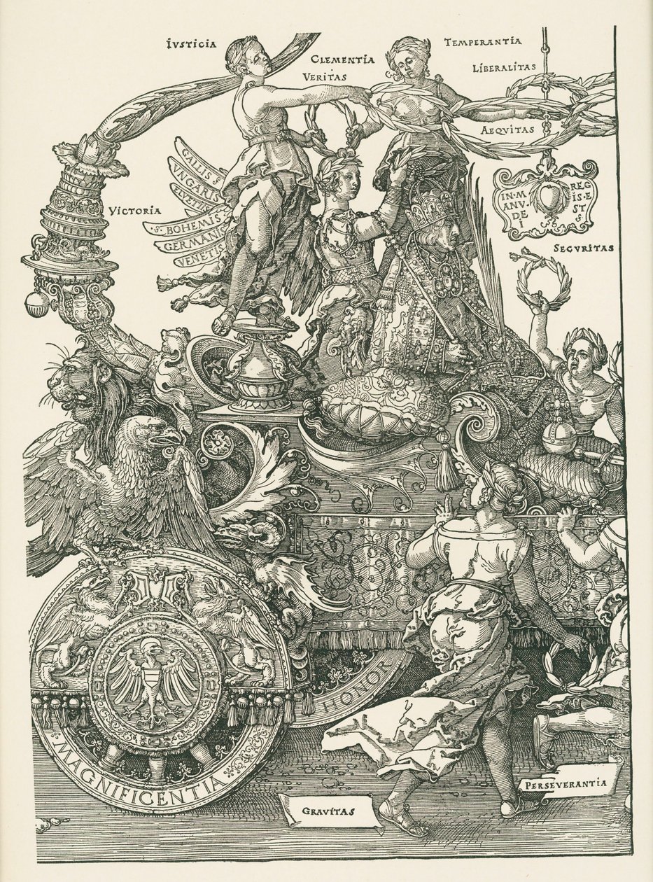 The Great Triumphal Car by Albrecht Dürer or Duerer