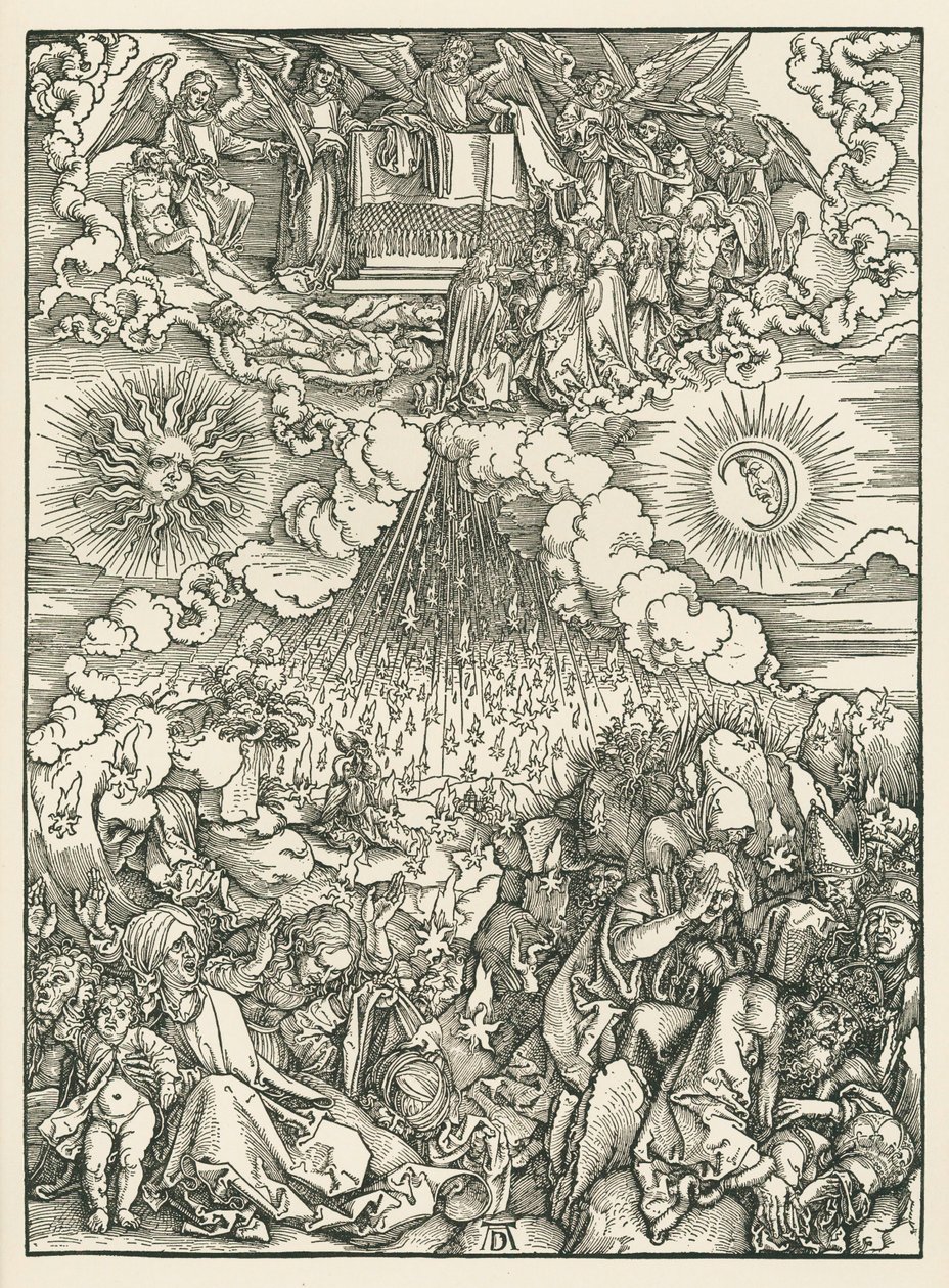 The Opening of the Fifth and Sixth Seals. The Revelation of Saint John by Albrecht Dürer or Duerer