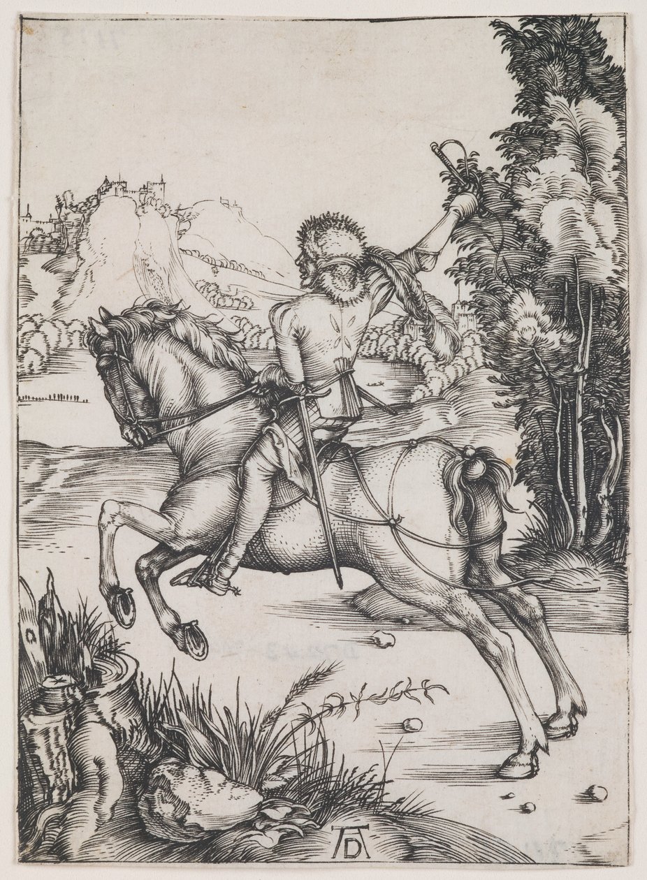 The Small Courier by Albrecht Dürer or Duerer