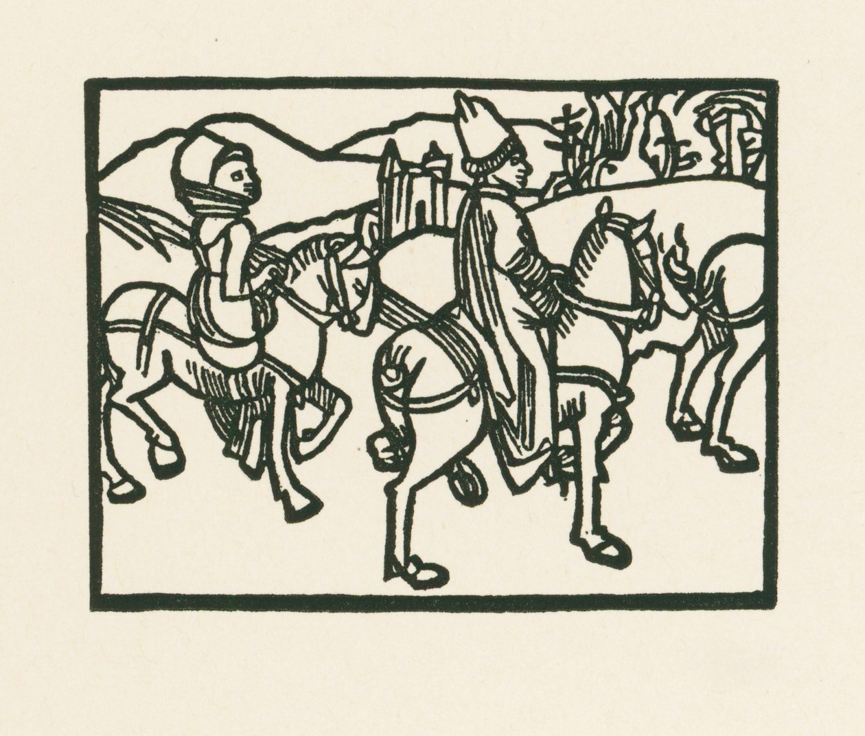 The Prince on Horseback by Albrecht Dürer or Duerer