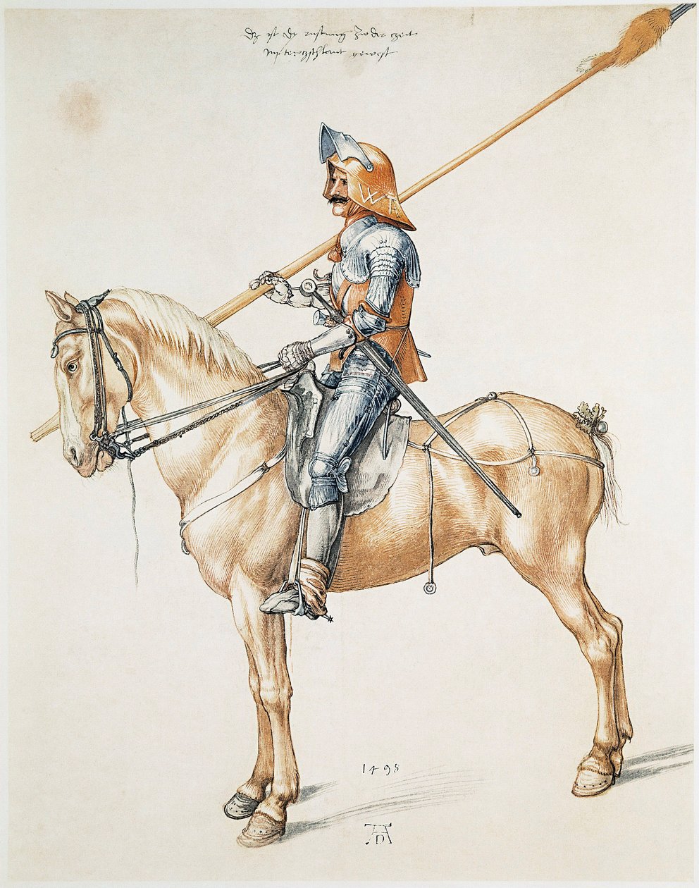 The weapon knight by Albrecht Dürer