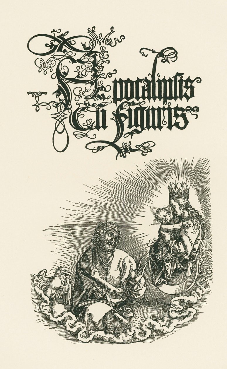 Title page to the second Latin Edition of 1511 by Albrecht Dürer or Duerer
