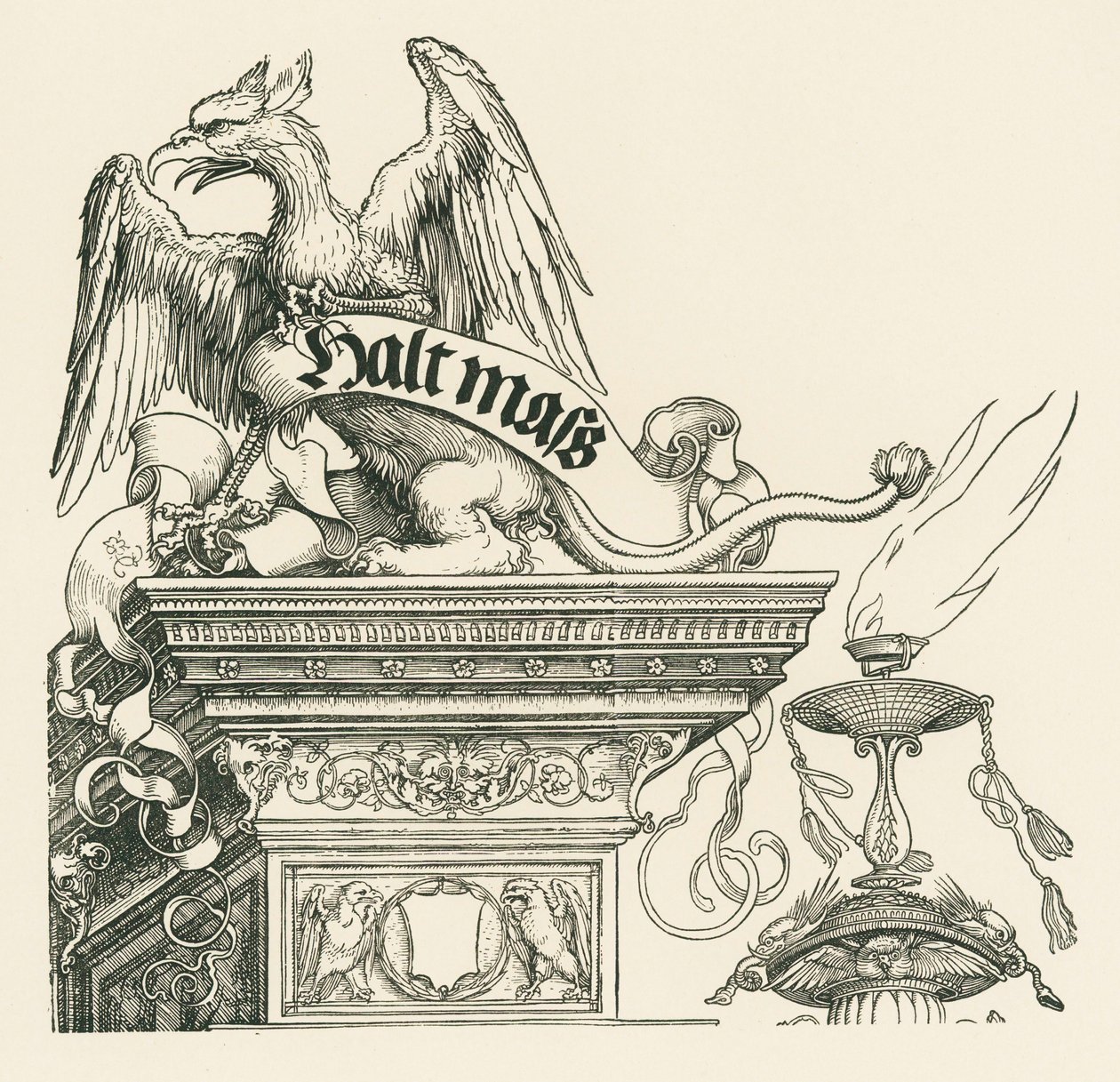 Triumphal Arch for Emperor Maximilian I by Albrecht Dürer or Duerer