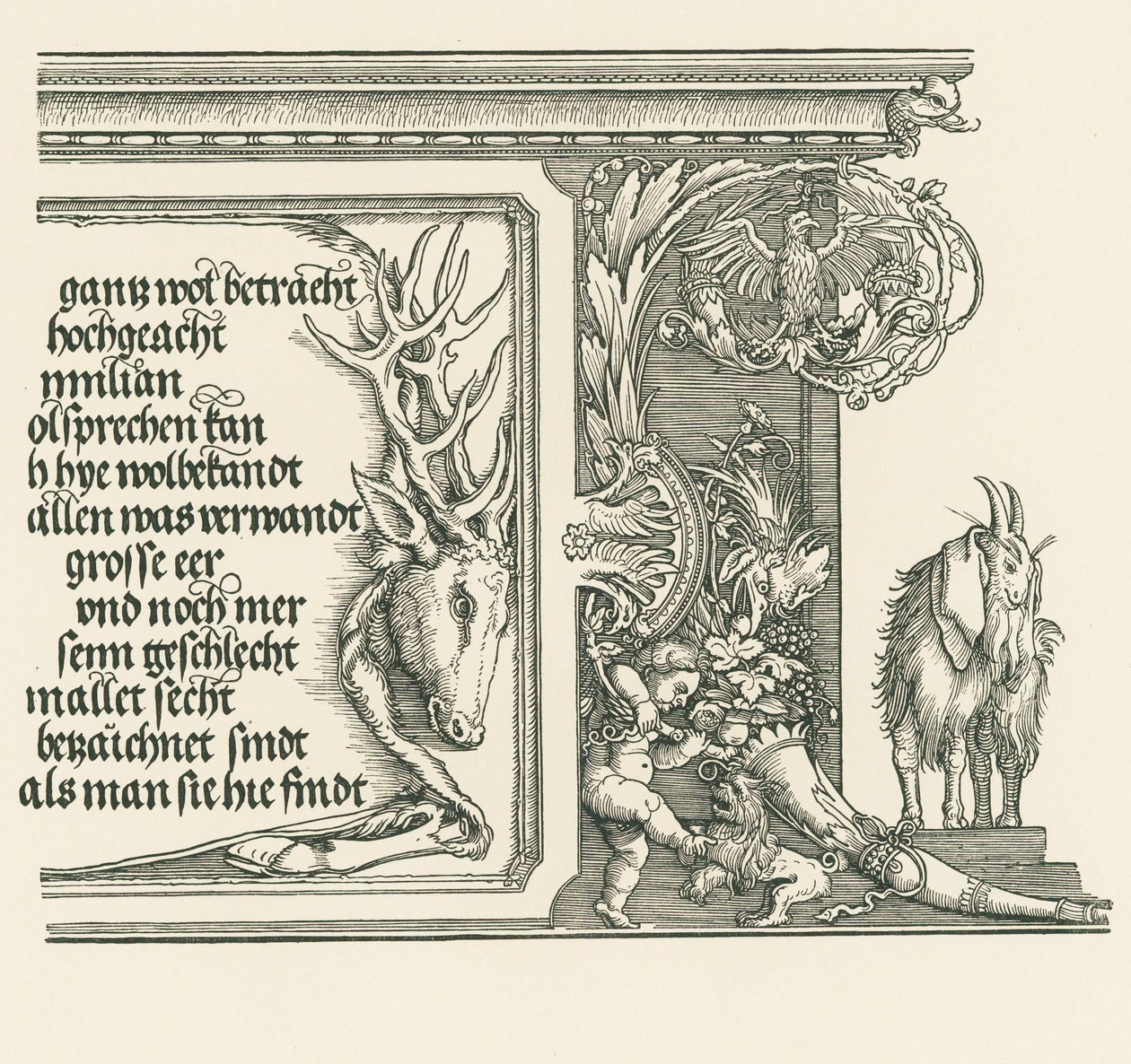 Triumphal Arch for Emperor Maximilian I by Albrecht Dürer or Duerer