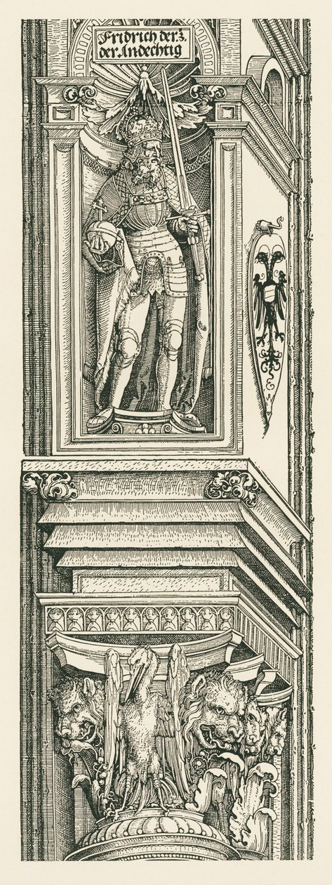 Triumphal Arch for Emperor Maximilian I by Albrecht Dürer or Duerer