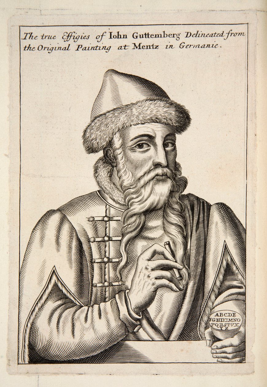 John Guttemberg by Albrecht Mentz