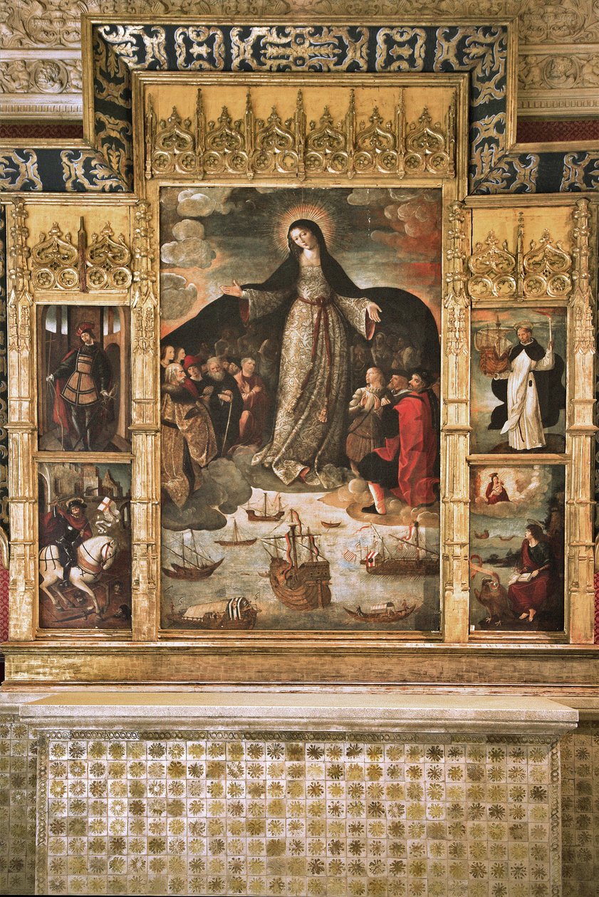 Altarpiece of the Virgin of the Navigators by Alejo Fernandez