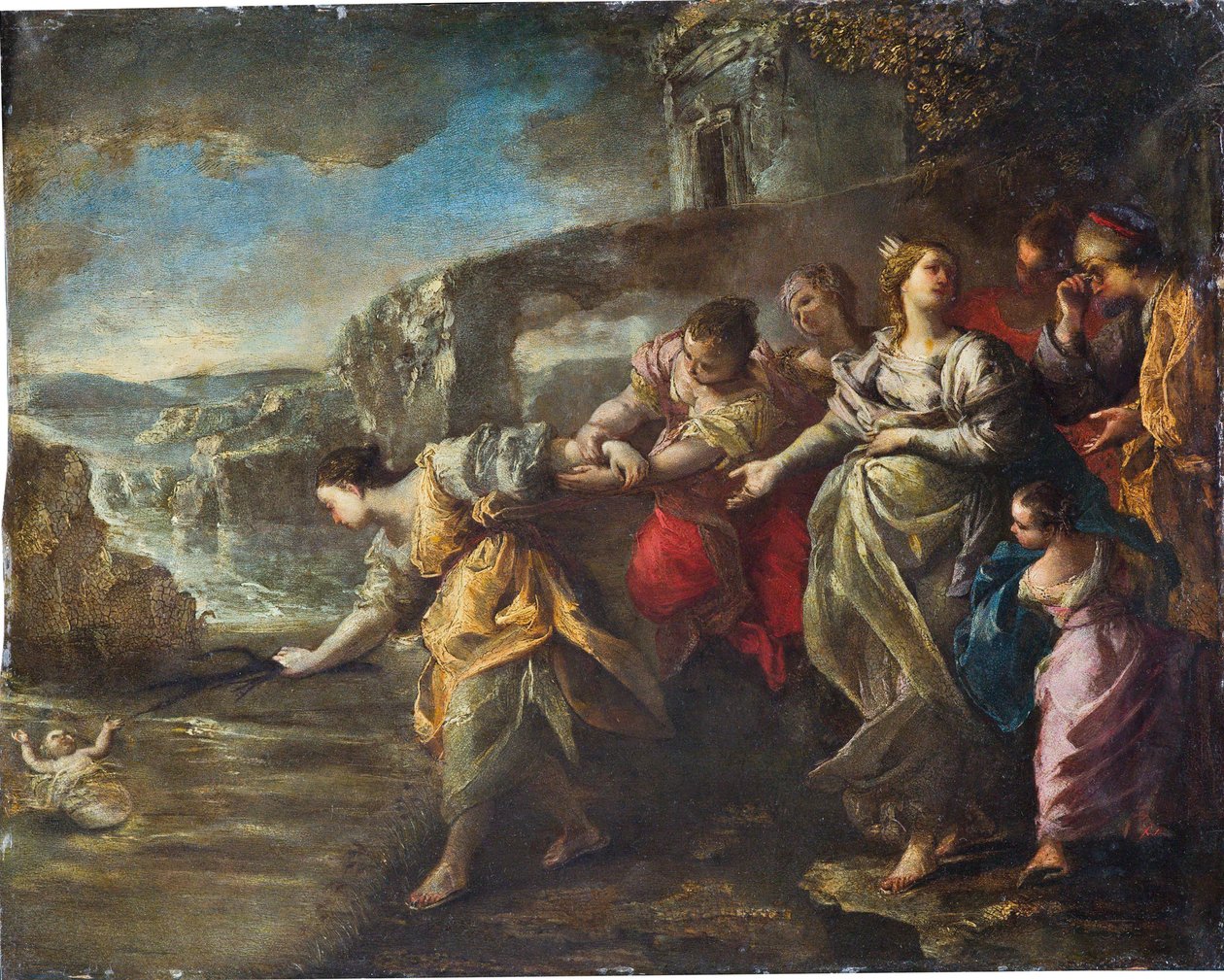 The Finding of Moses by Alessandro Gherardini