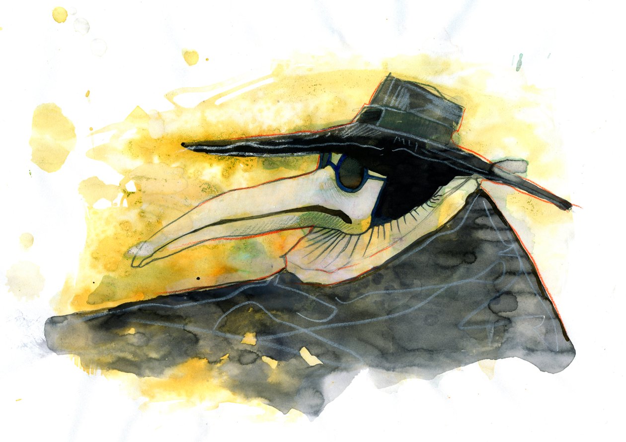 A Plague Doctor Wearing a Beak-Like Mask Filled with Aromatic Items
