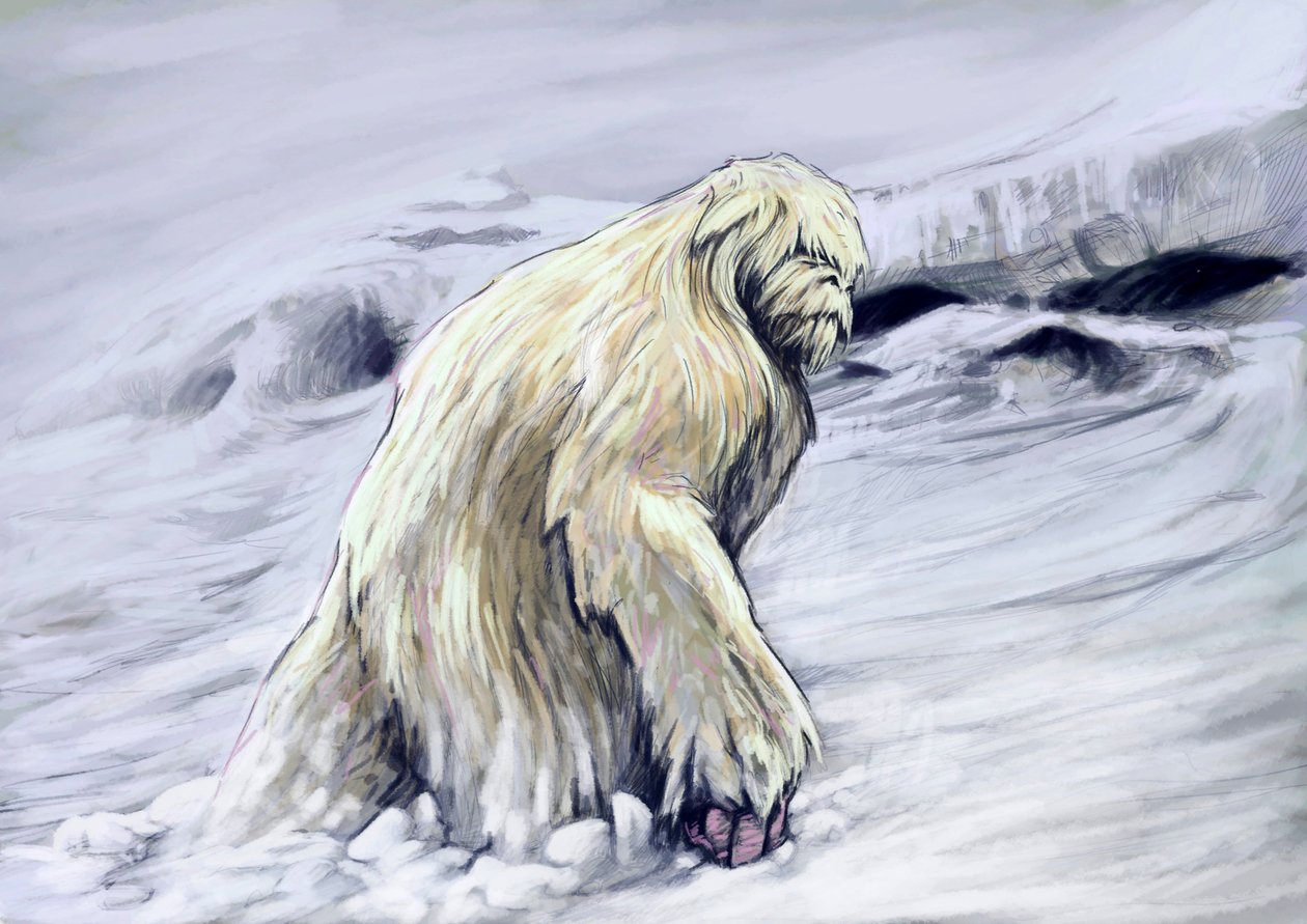 Fantastic monsters and creatures, cryptozoology: representation of a ...