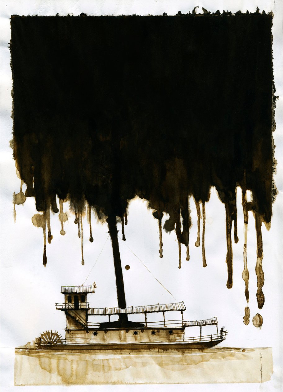 Steamship in 