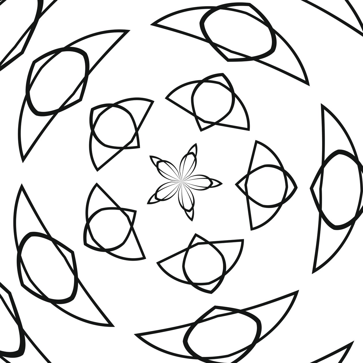 Arabesque #24, 2019 by Alex Caminker
