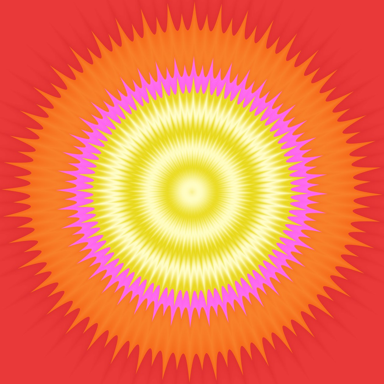 Bursts in the Sun by Alex Caminker