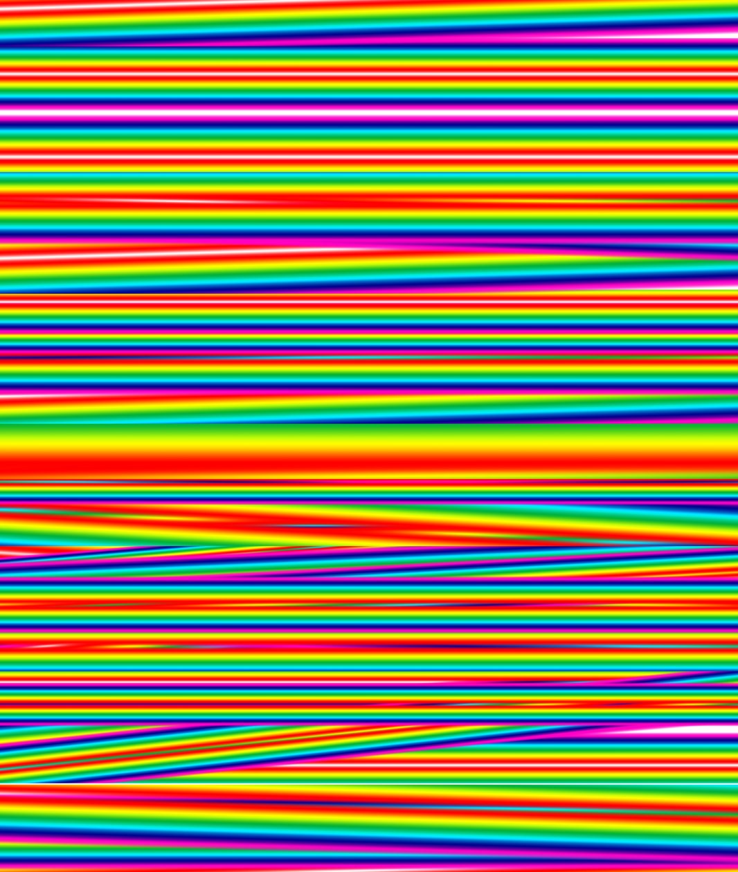 Rainbow Magnet Field, 2017 by Alex Caminker