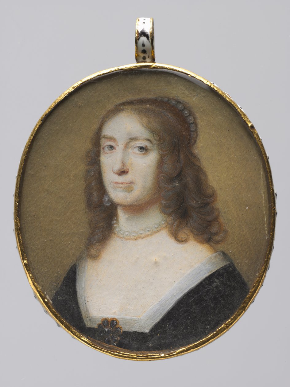 Portrait of Elizabeth Stuart, Electress Palatine and Queen of Bohemia, 1630s by Alexander Cooper