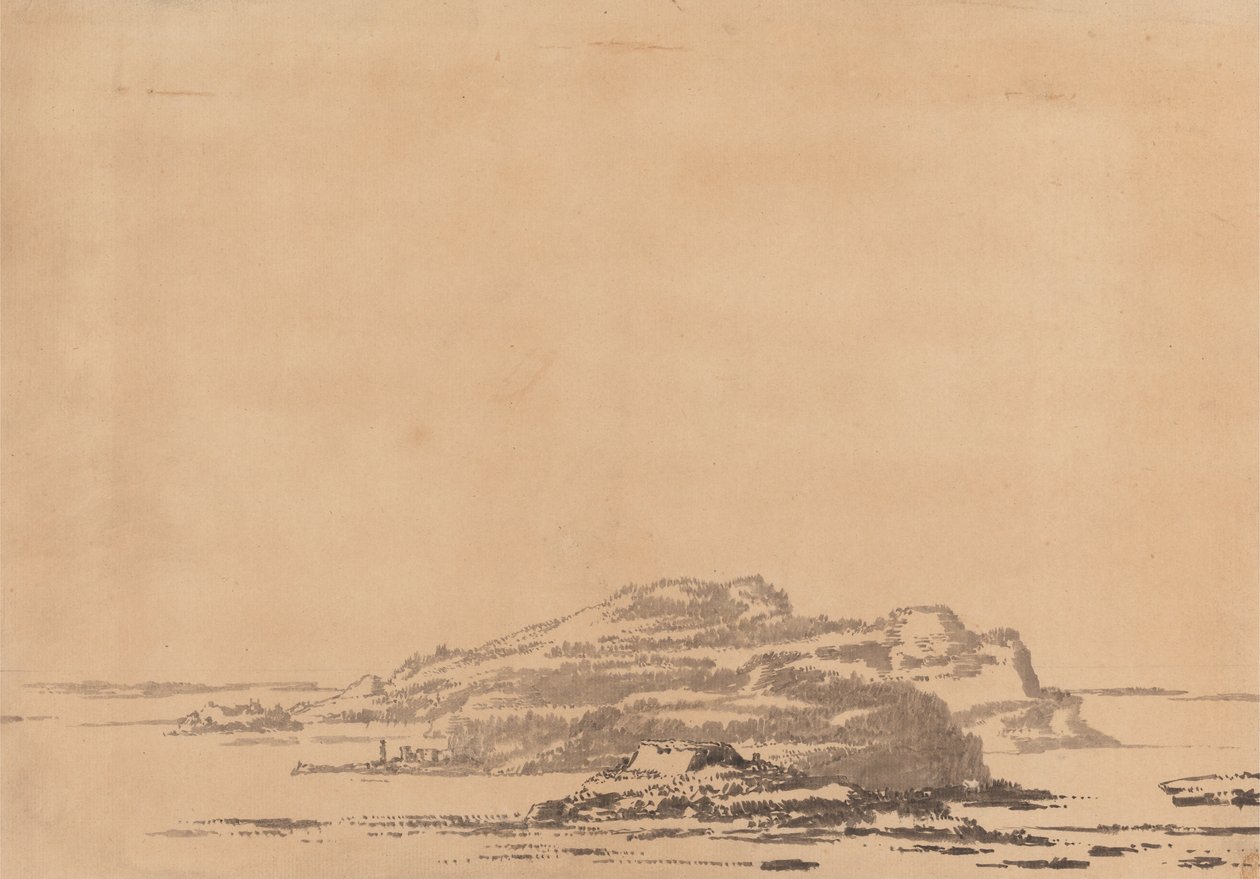 Fantastic Landscape by Alexander Cozens