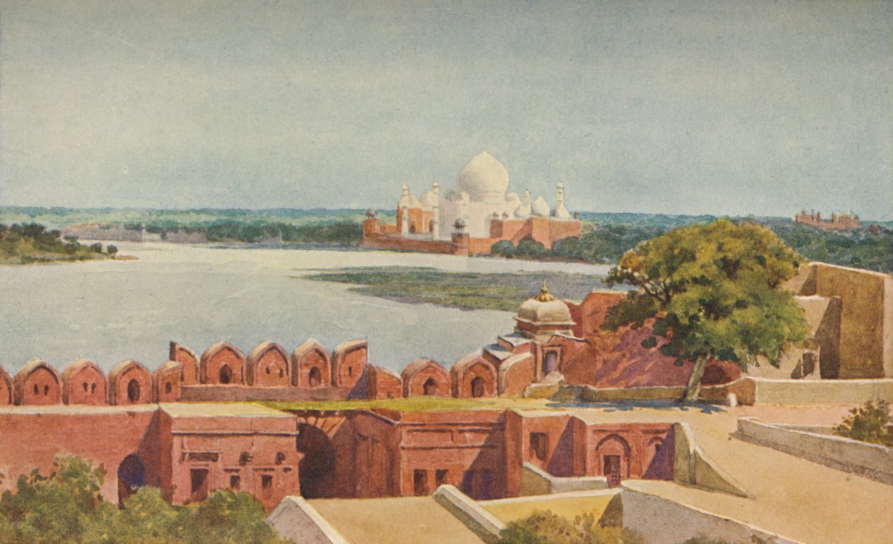 The Taj from the Fort, Agra, c1880 by Alexander Henry Hallam Murray