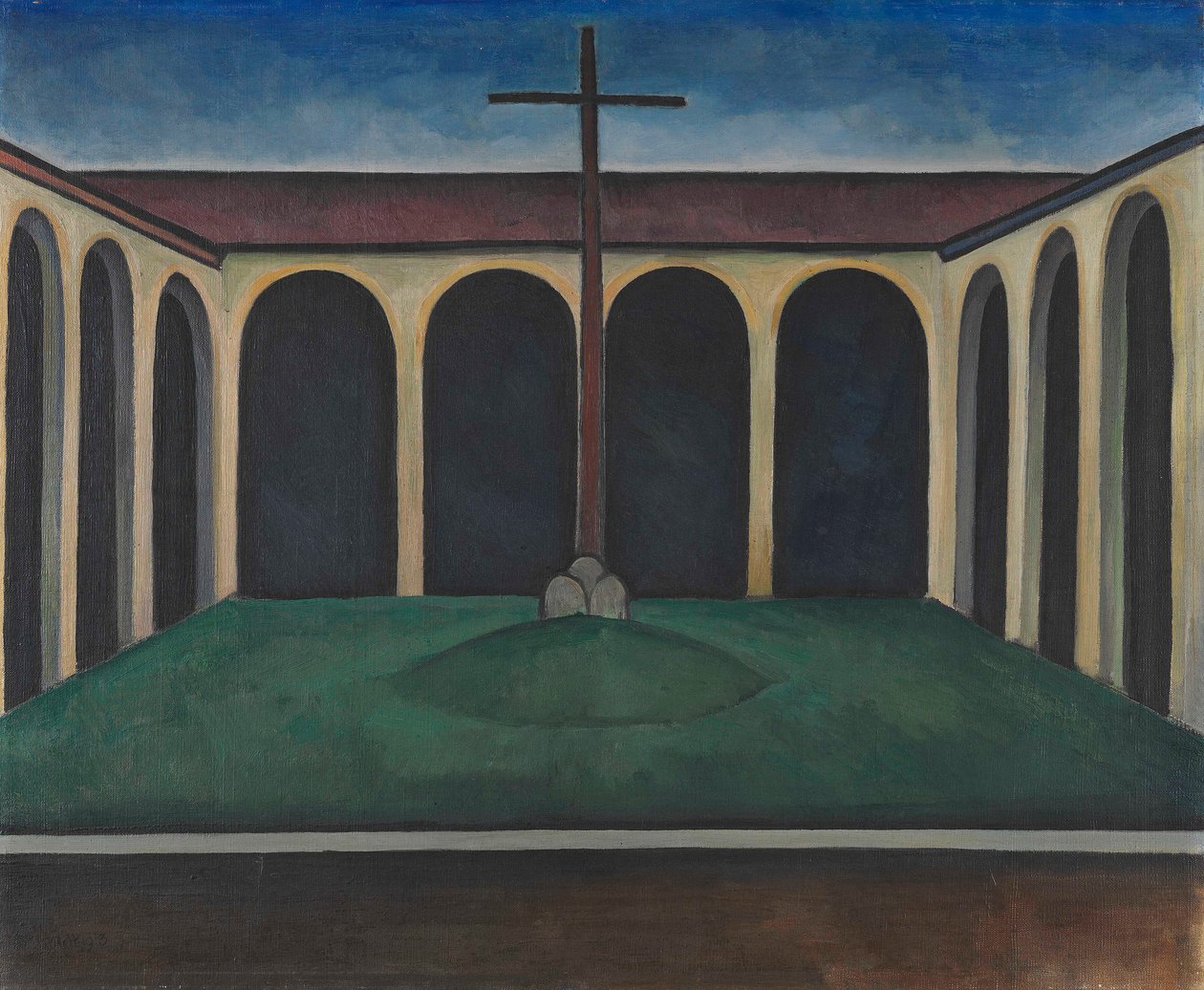 Cloister I by Alexander Kanoldt