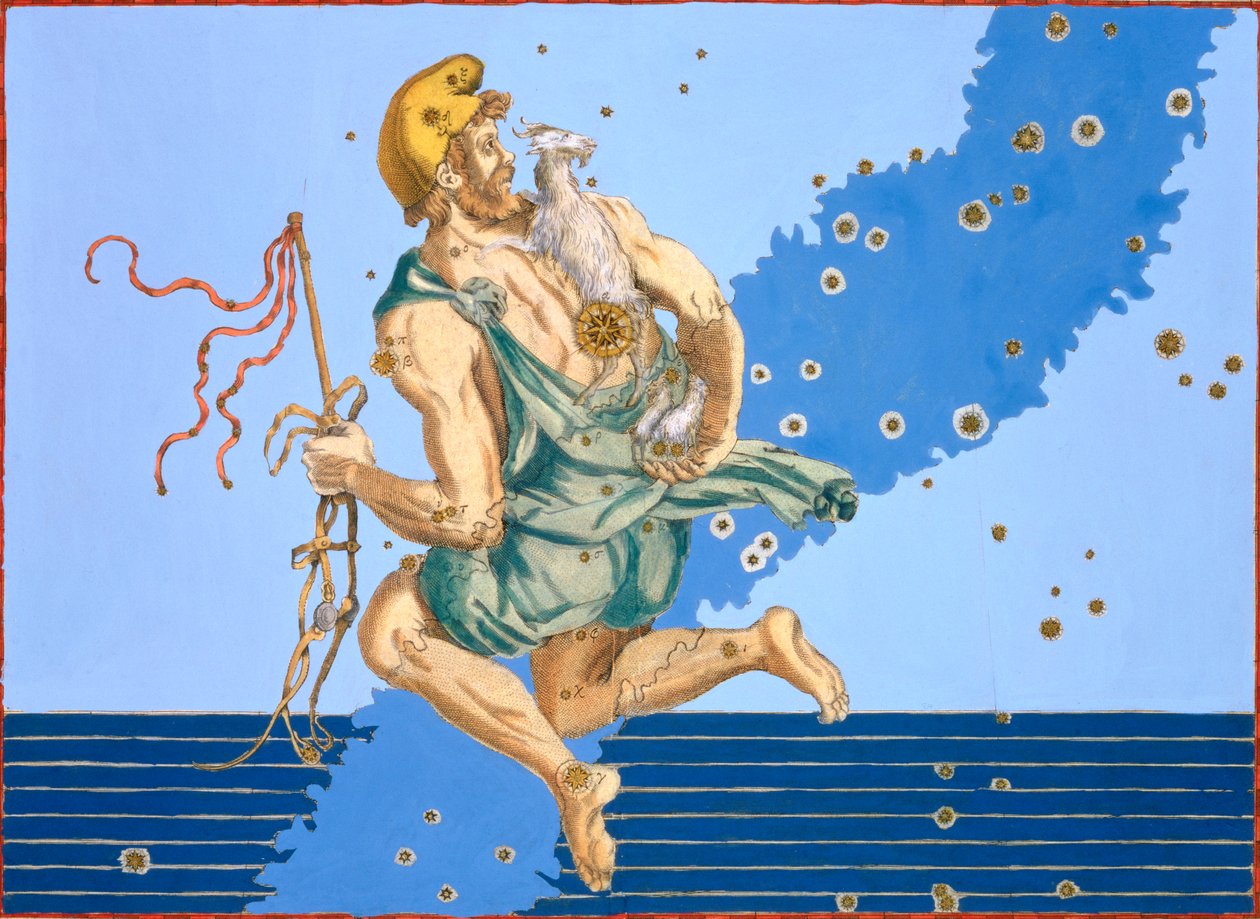 Constellation of Auriga, 1603 by Alexander Mair