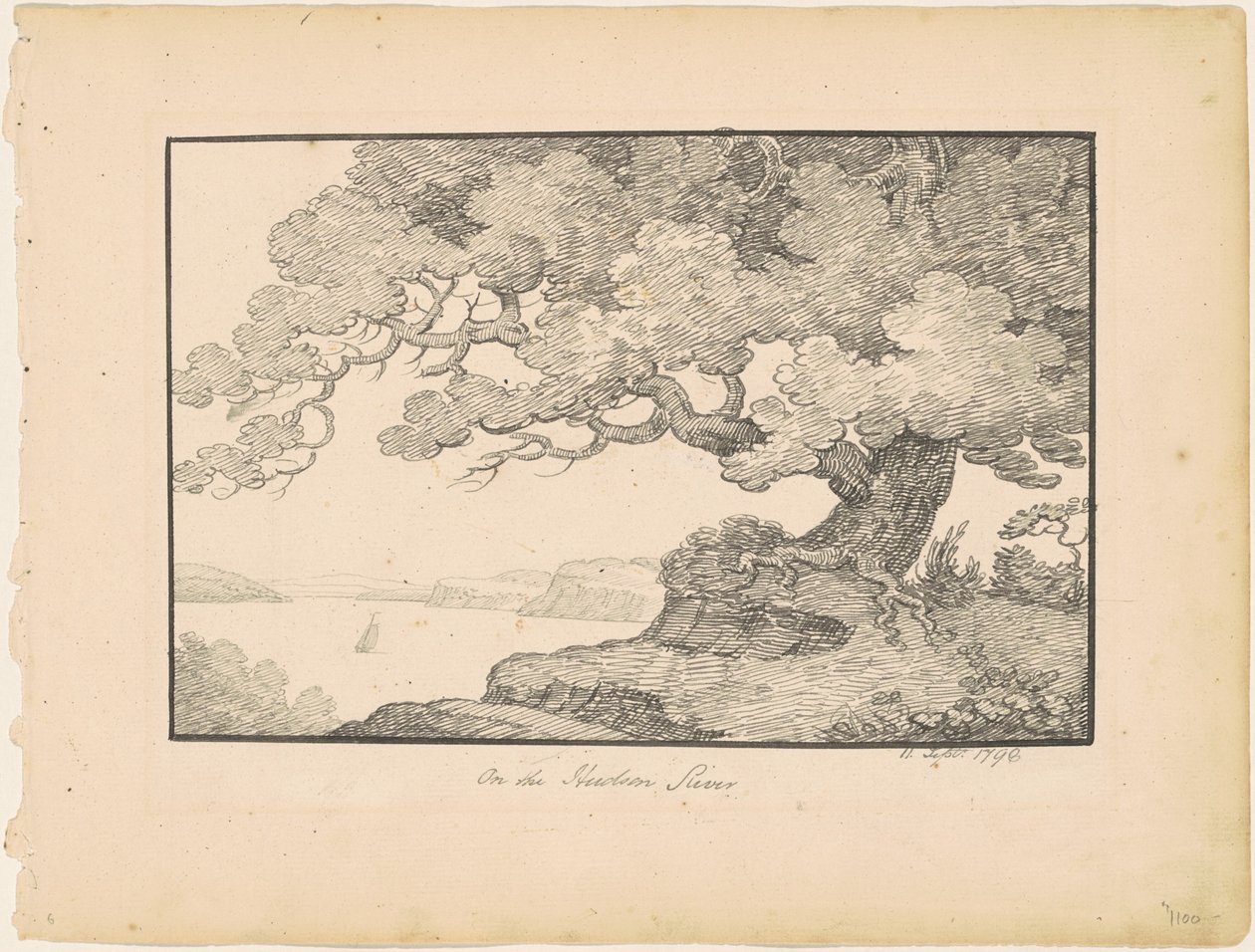 On the Hudson River by Alexander Robertson
