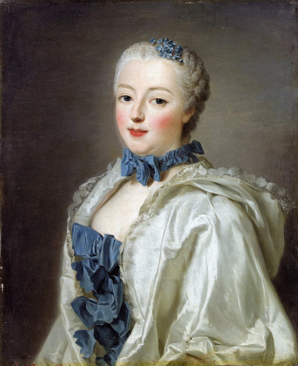 Portrait of Françoise Marguerite de Sévigné, Countess of Grignan (1646-1705) by Alexander Roslin