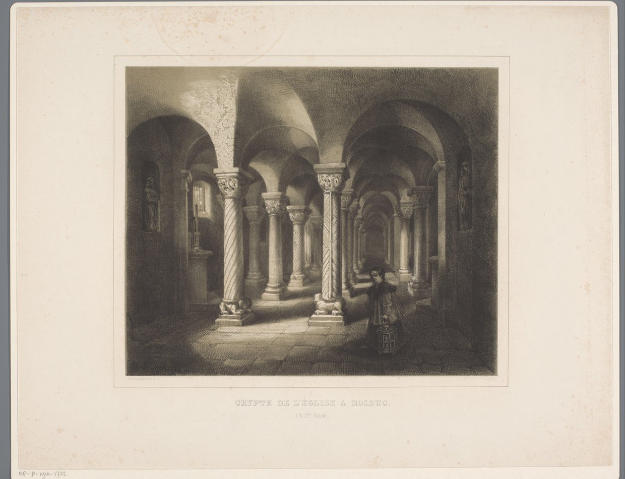 Crypt of the Abbey Church Rolduc by Alexander Schaepkens