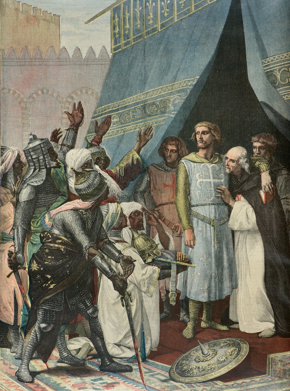 Saint Louis in Jerusalem by Alexandre (after) Cabanel