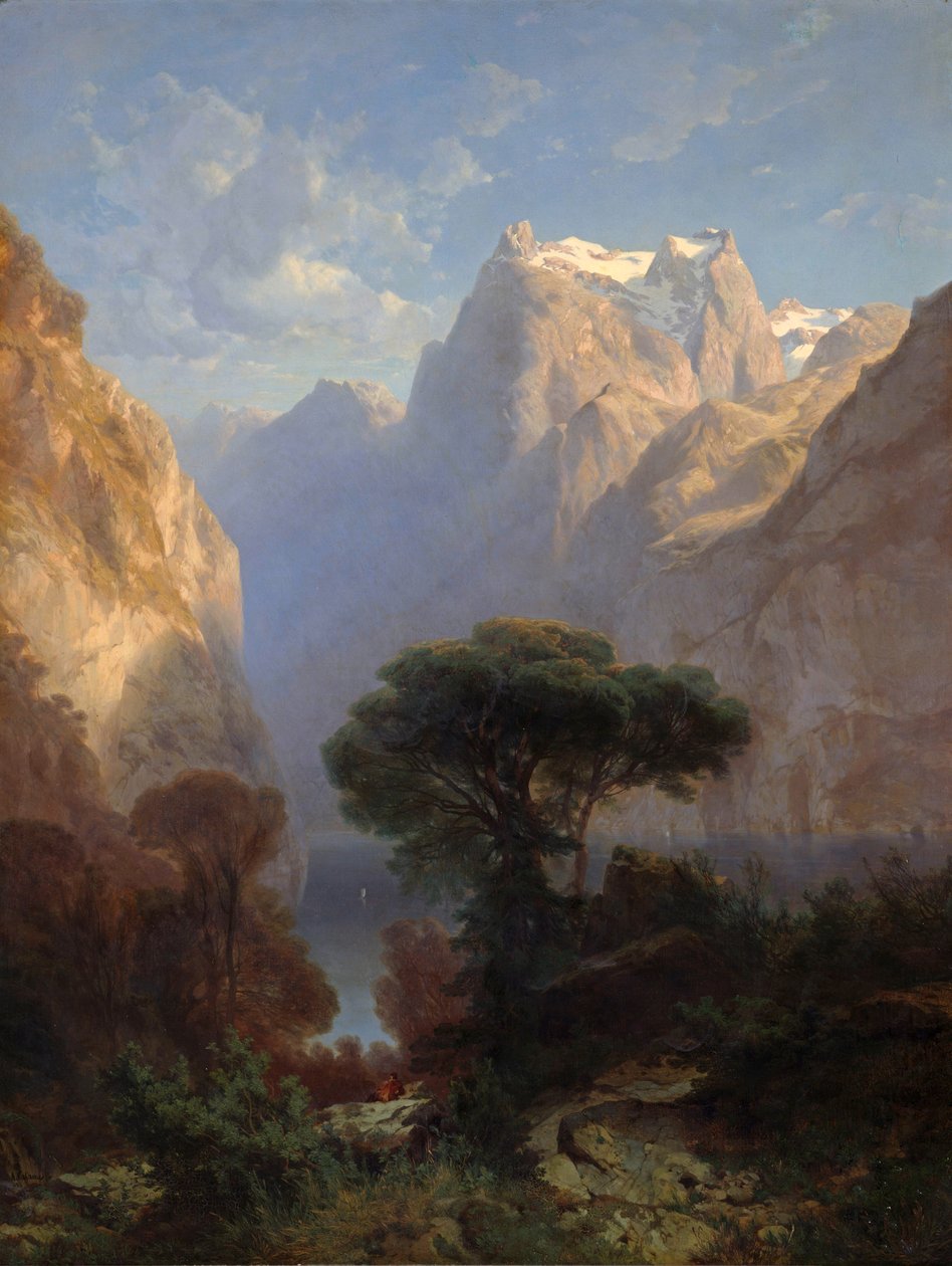 Lake Lucerne by Alexandre Calame