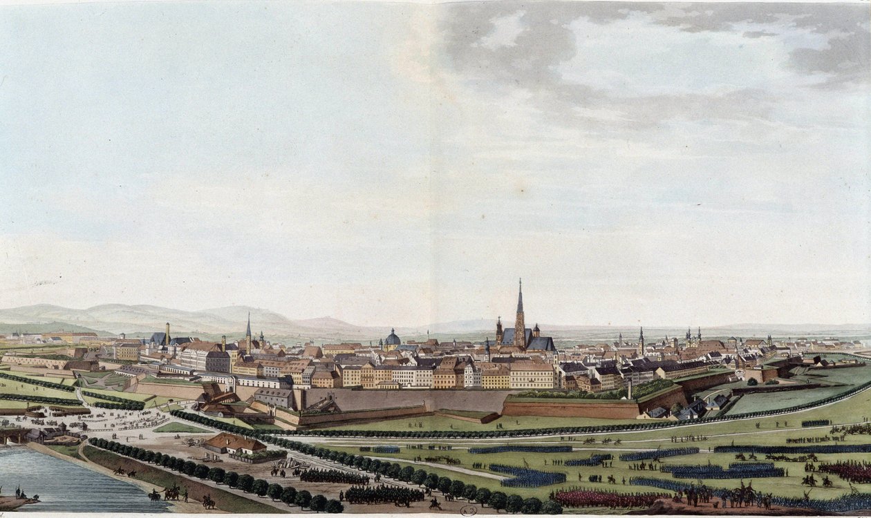 General View of Vienna taken from the Church of Saint Charles - in 