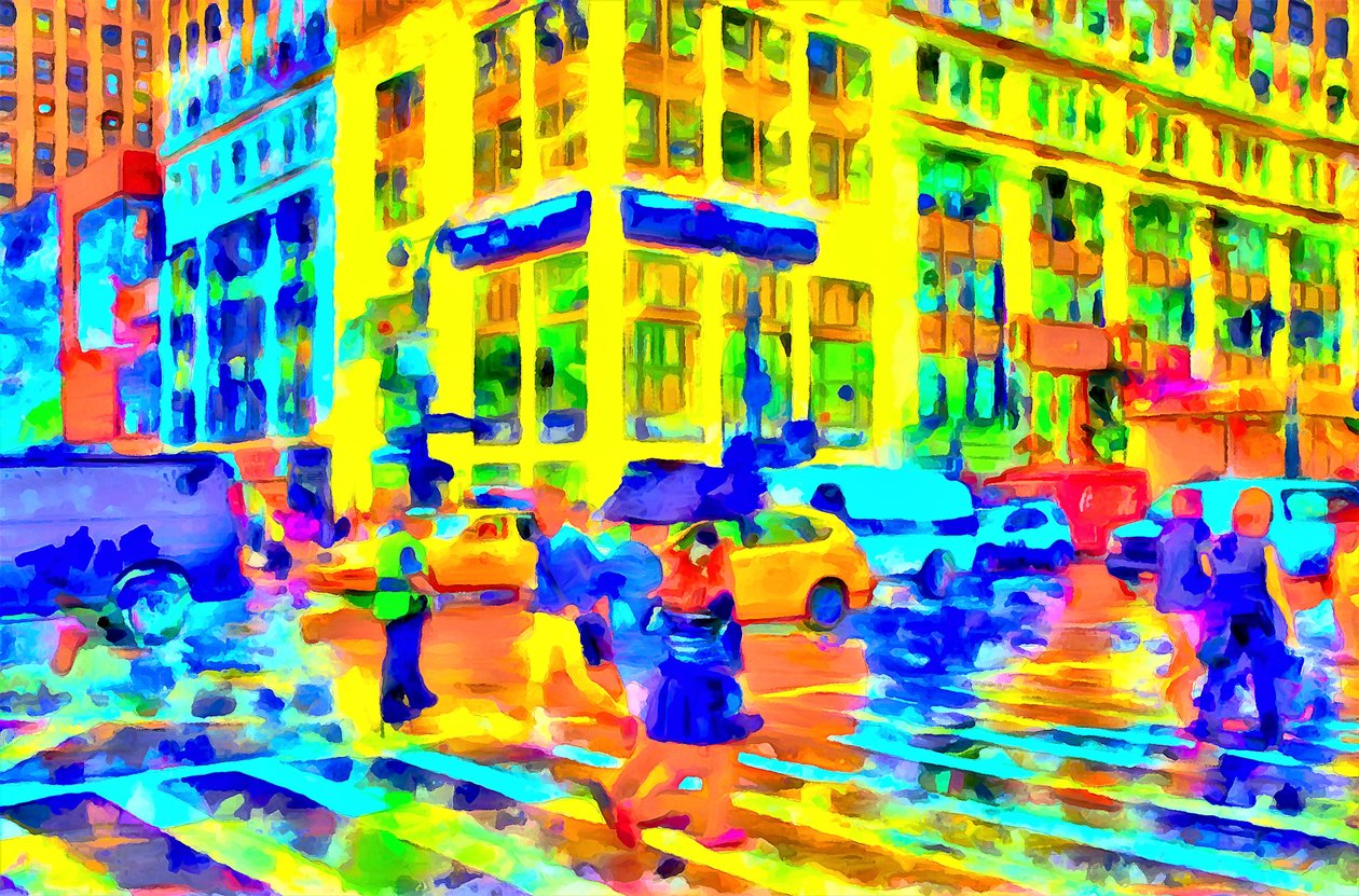 Rainy Day, 2020 by Alexei Makhov