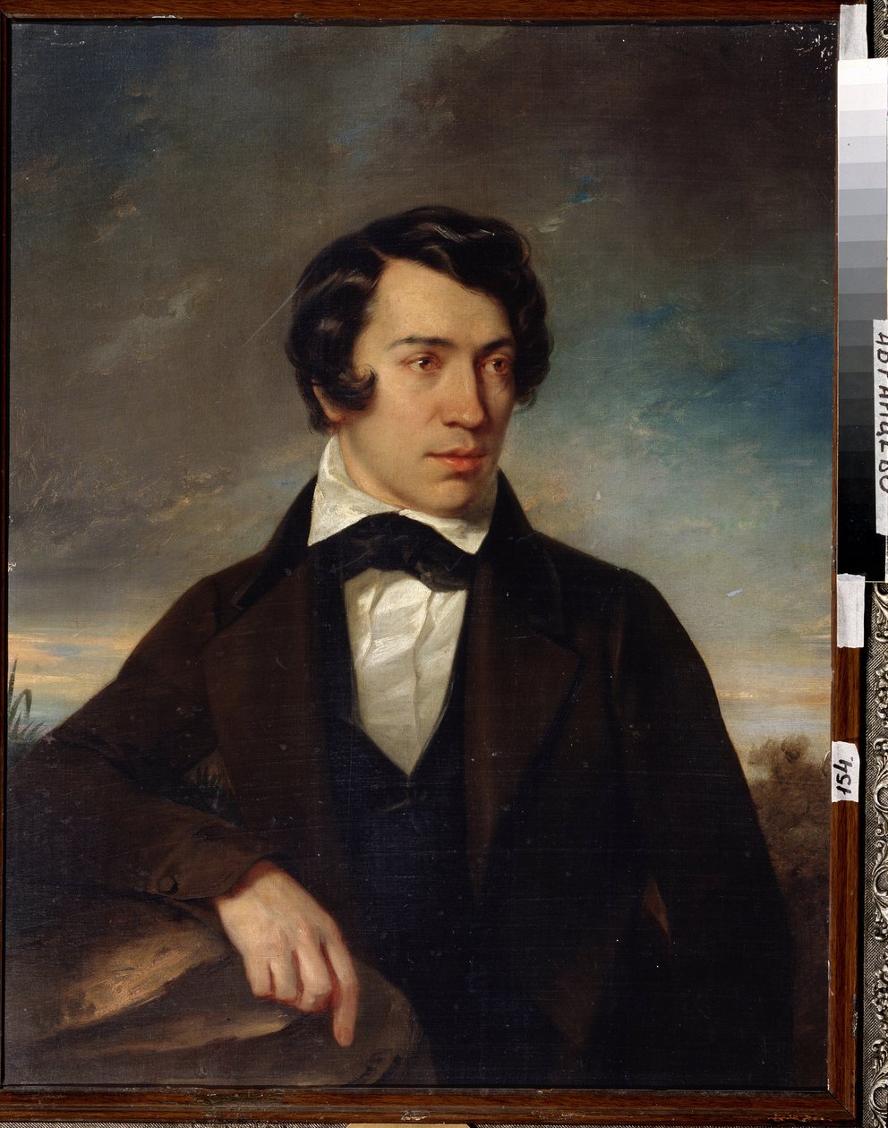 Self-Portrait by Alexei Stepanovich Khomyakov by Alexei Stepanovich Khomyakov