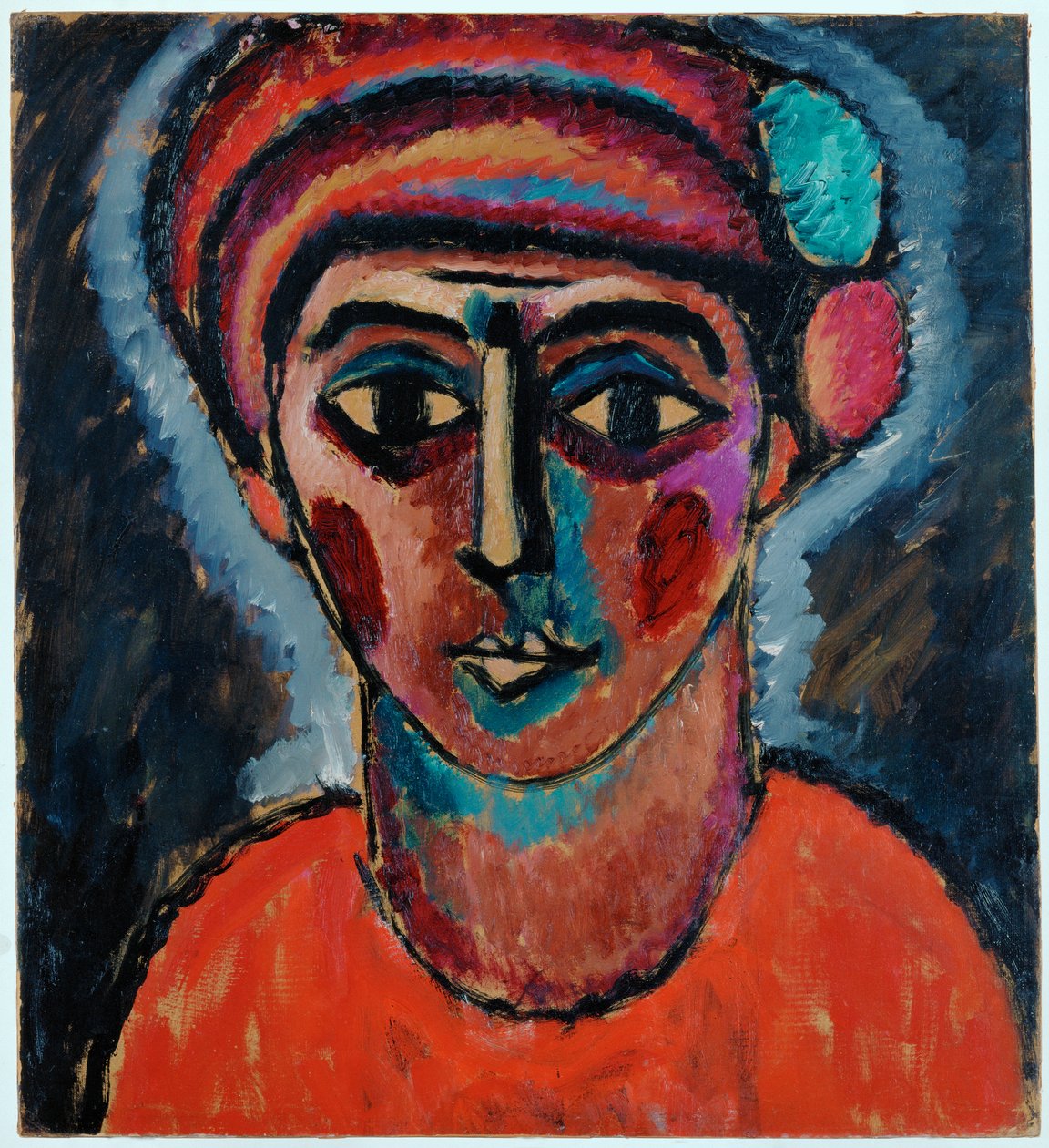 Head of a Youth, Called Hercules by Alexej von Jawlensky