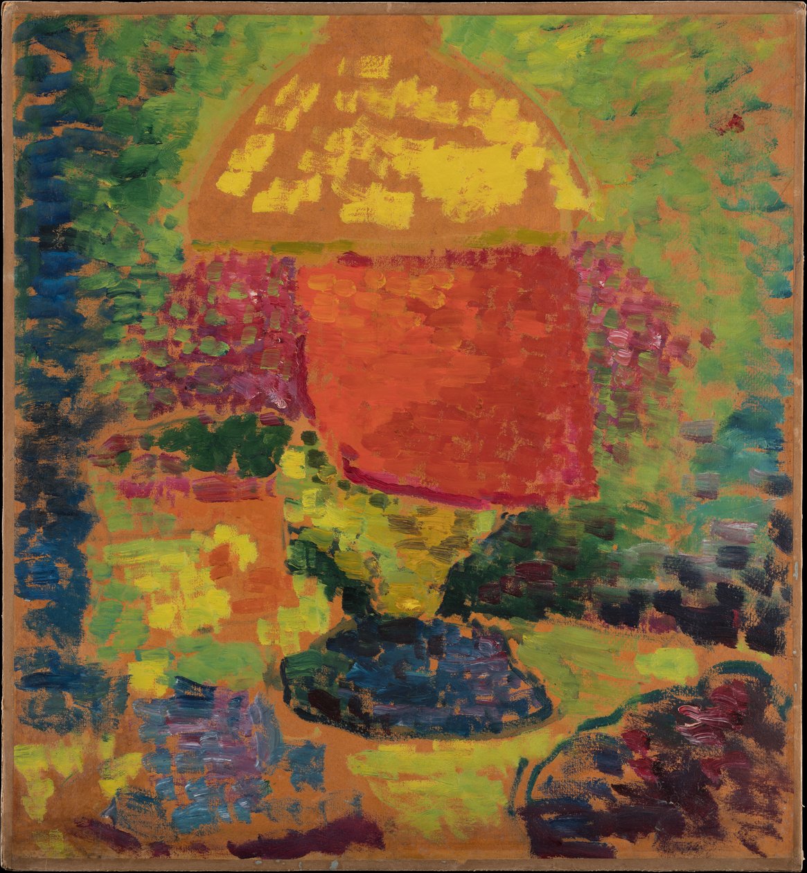 Still Life with Petroleum Lamp by Alexej von Jawlensky