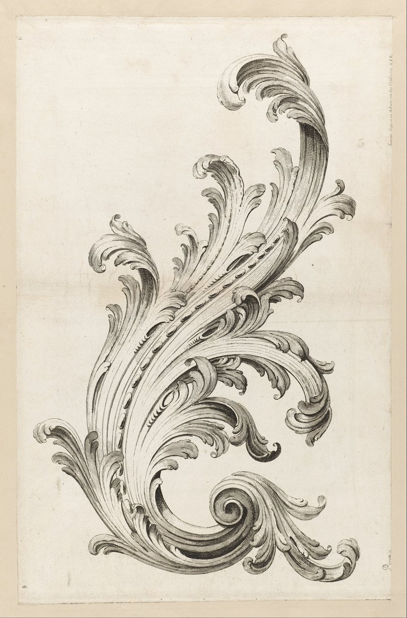 Acanthus Leaf Design by Alexis Peyrotte