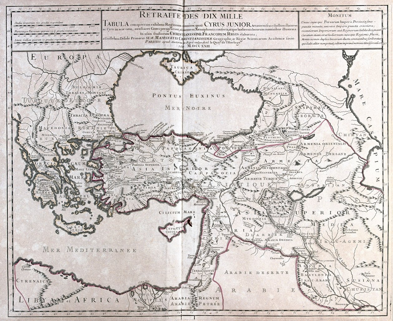 East Europe and Asia by Alexis Hubert Jaillot