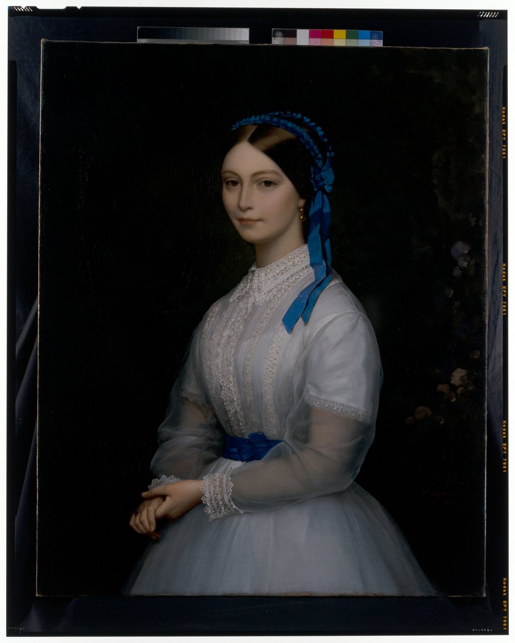 Portrait of Mademoiselle Mathilde de Nédonchel by Alexis Joseph Perignon