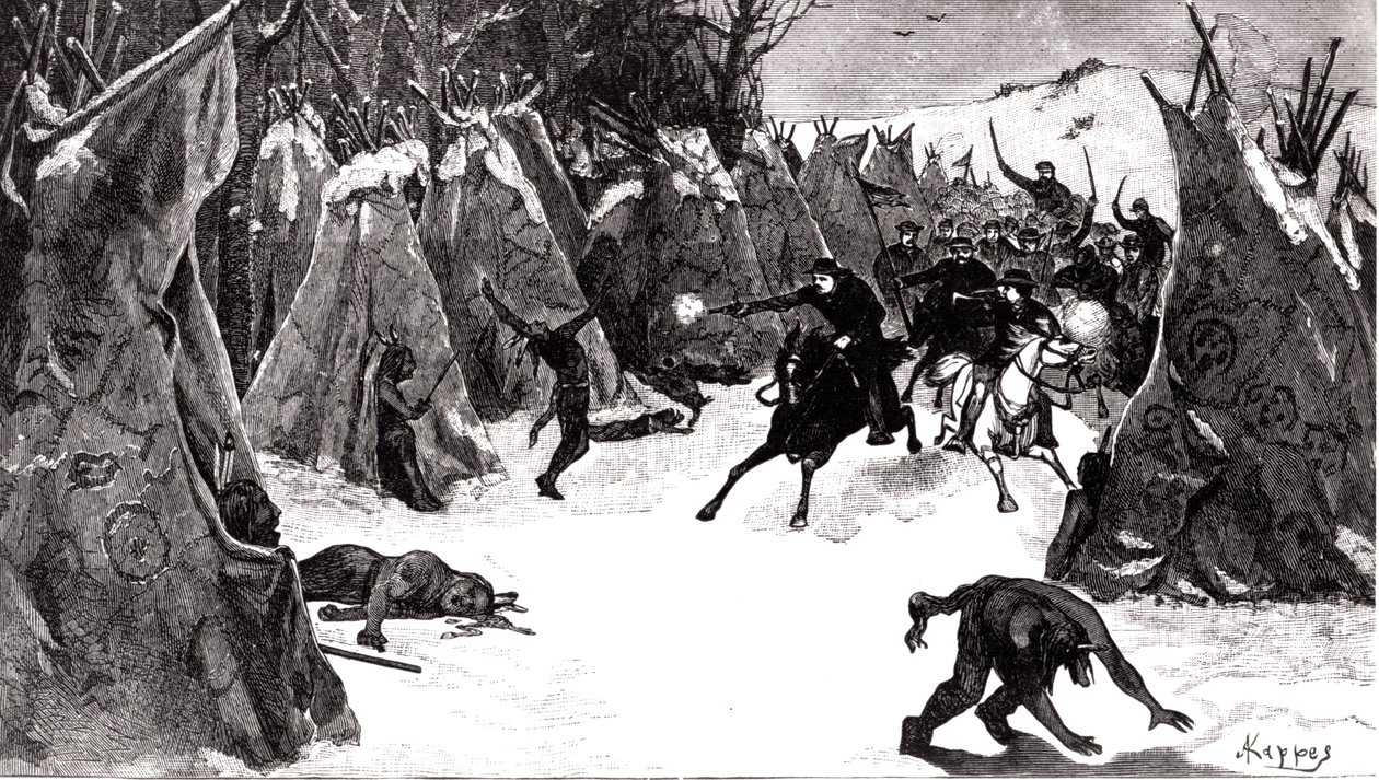 The Battle of the Washita, November 1868, from 