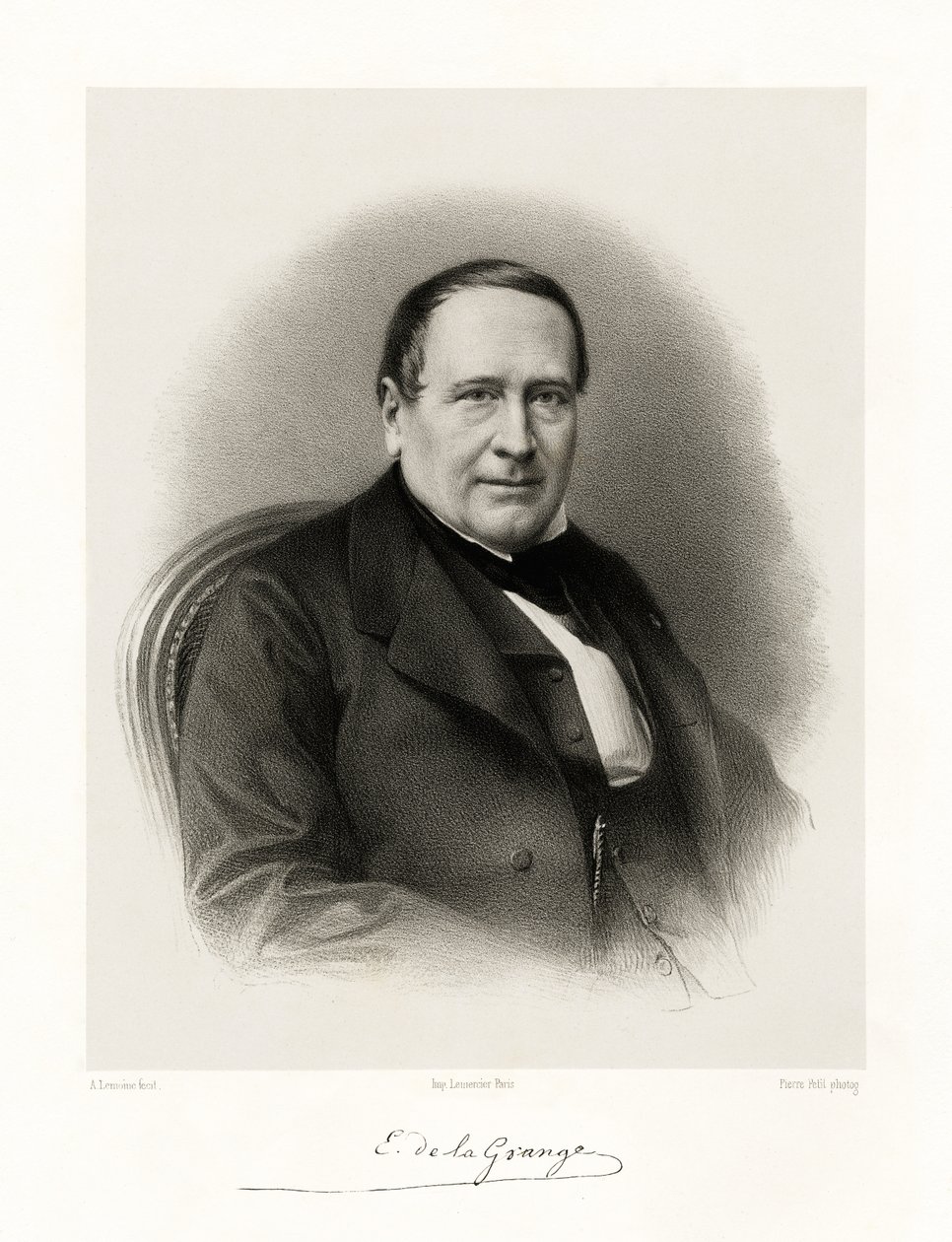 Adélaide Èdouard Le Lièvre de La Grange by Alfred Lemoine