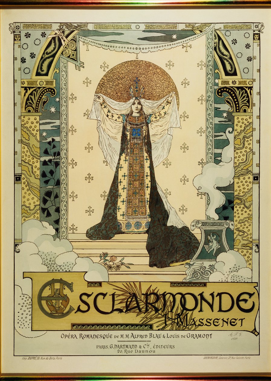 Esclarmonde, Opera by Jules Massenet by Alfred Choubrac