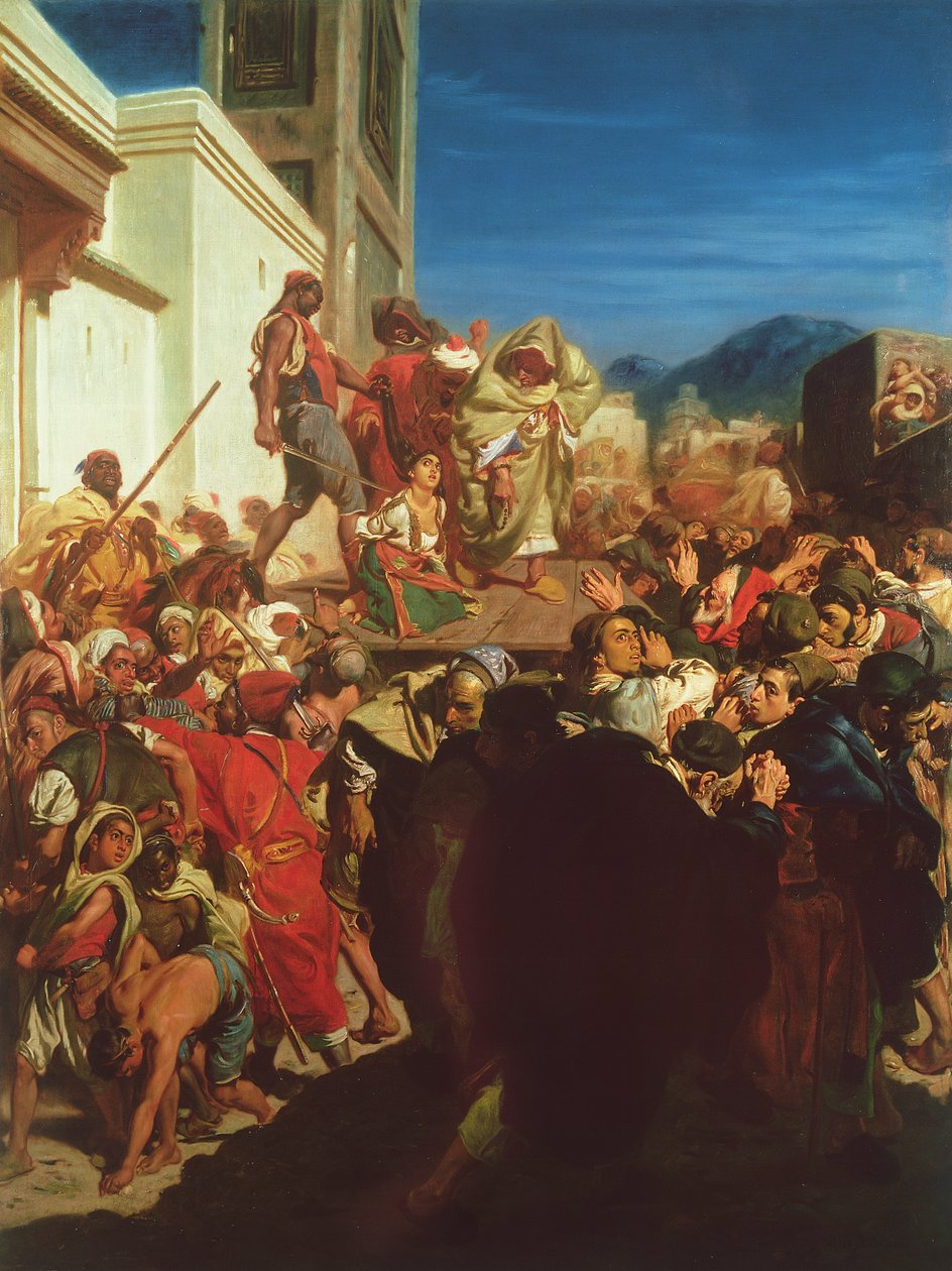 Execution of a Jewess in Tangiers by Alfred Dehodencq